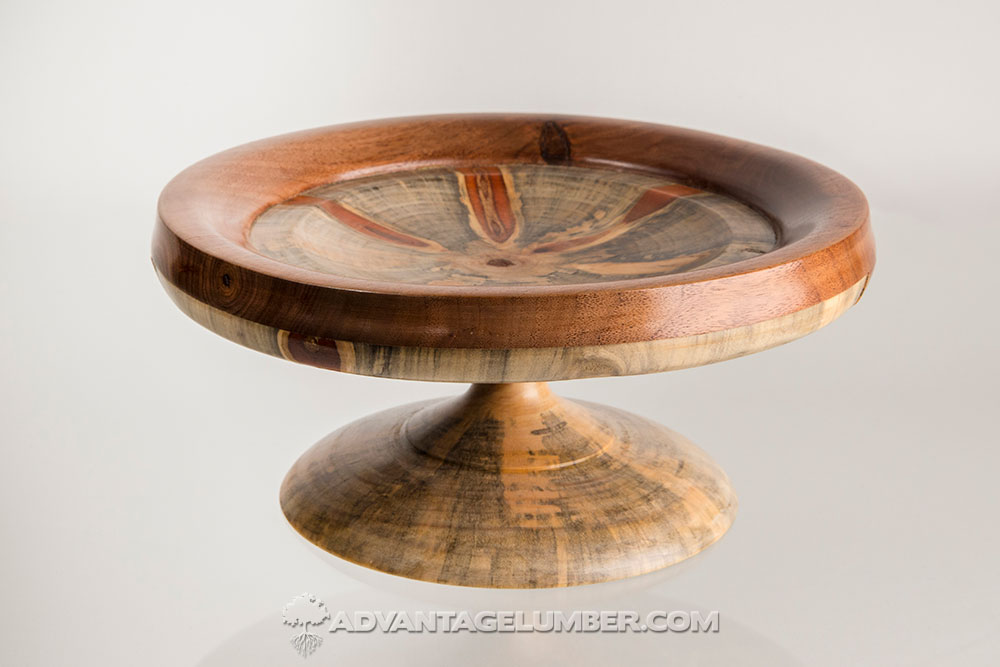 Norfolk Island Pine and Walnut by Moe Gingerich