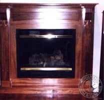 jatoba fireplace