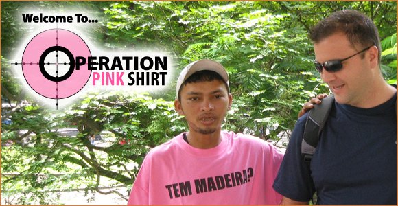brazil operation pink shirt