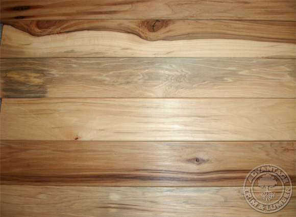 rustic hickory floor