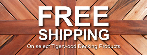 tigerwood shipping