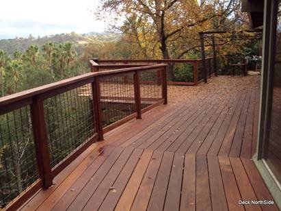 Ipe and Tigerwood Deck in Lafayette, CA