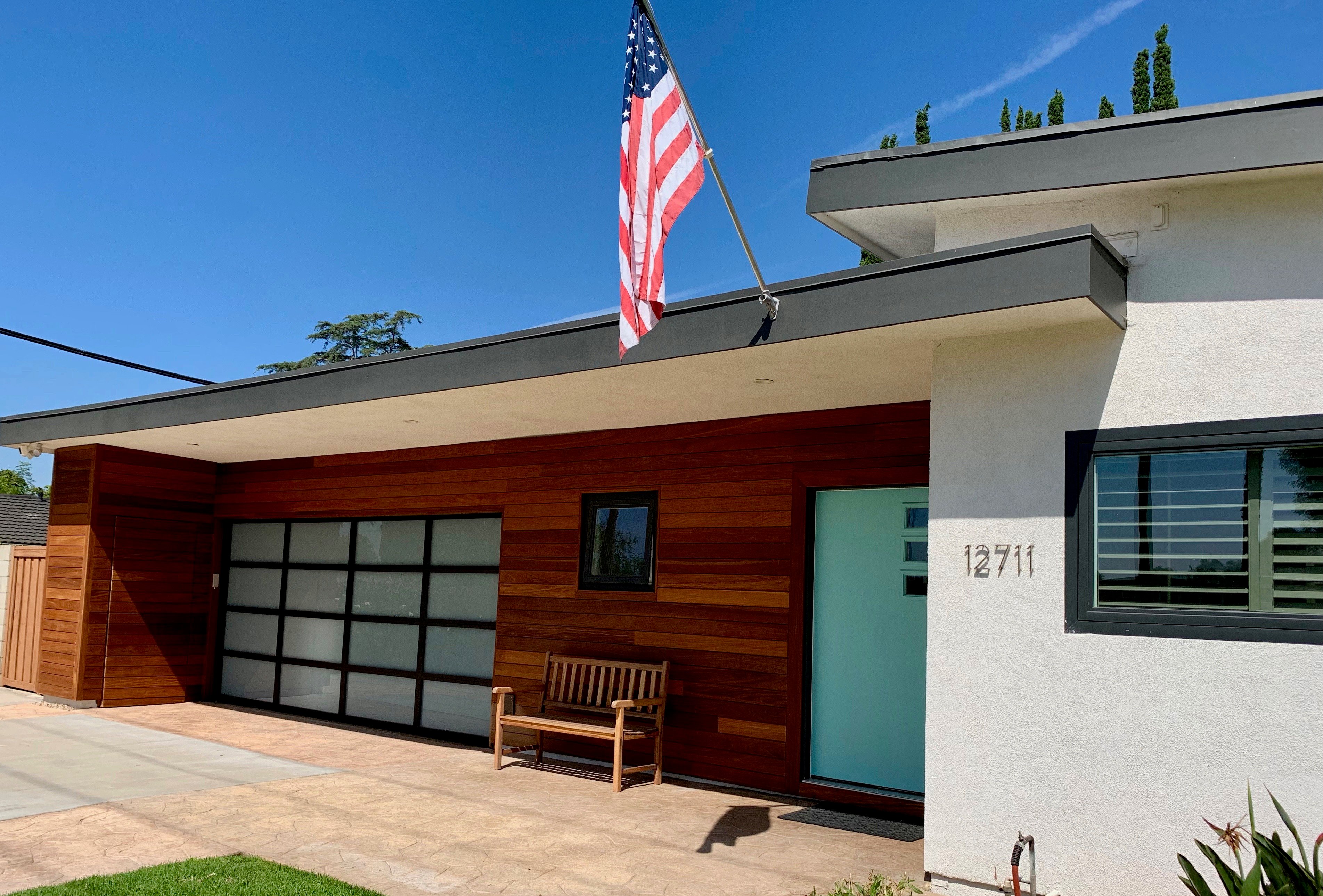 Ipe Rainscreen Siding in Tustin, CA