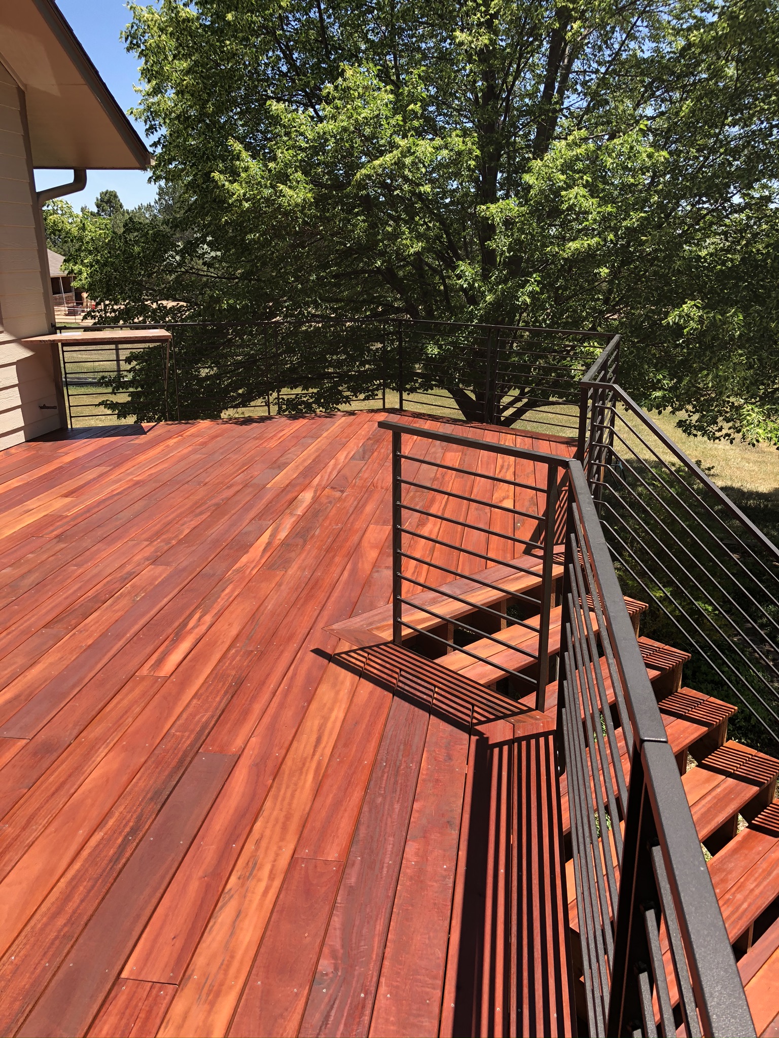 Tigerwood Balcony in Longmont, CO