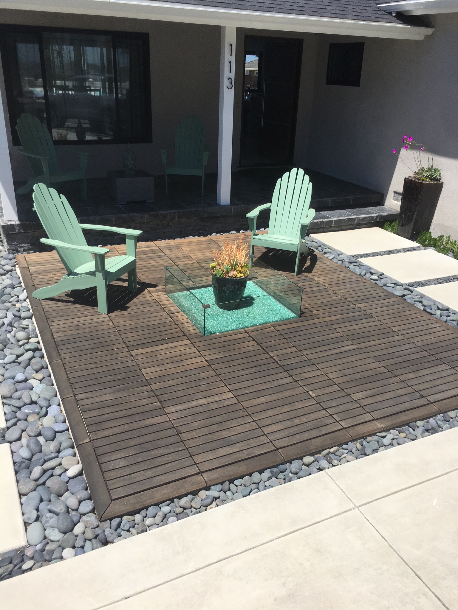 TigerwoodDeck Tile Patio in Redondo Beach, CA