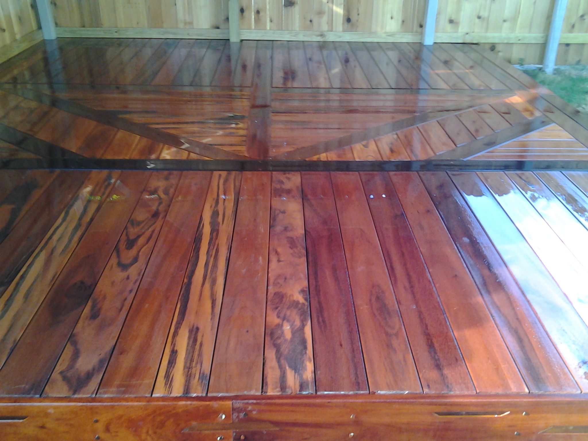 Ipe and Tigerwood Deck in Grove, OK