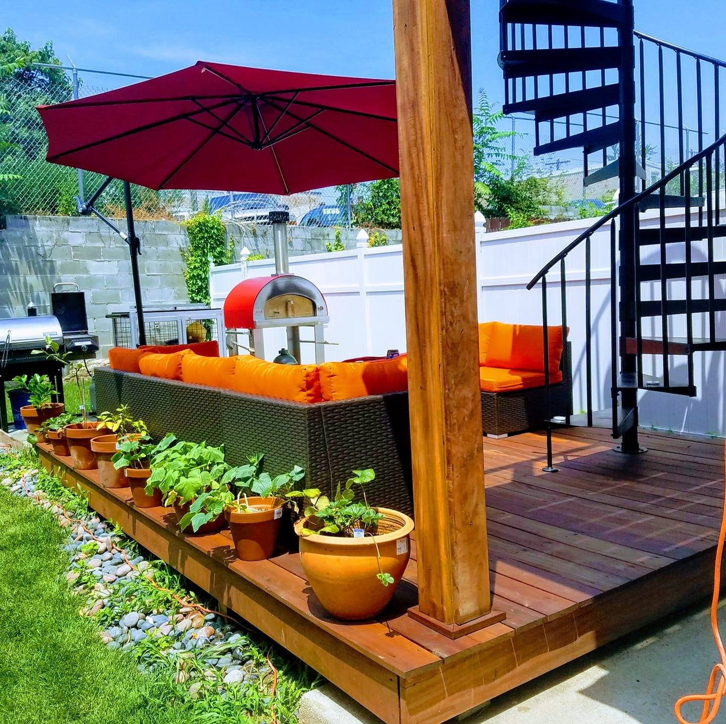 Tigerwood Outdoor Structure in Philadelphia, PA