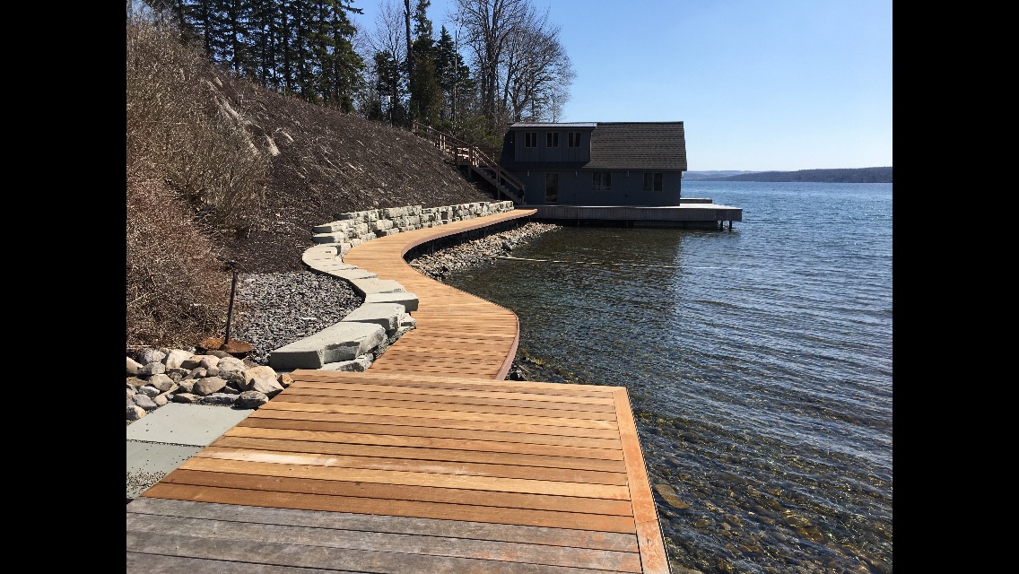 Ipe Dock in Chittenango, NY