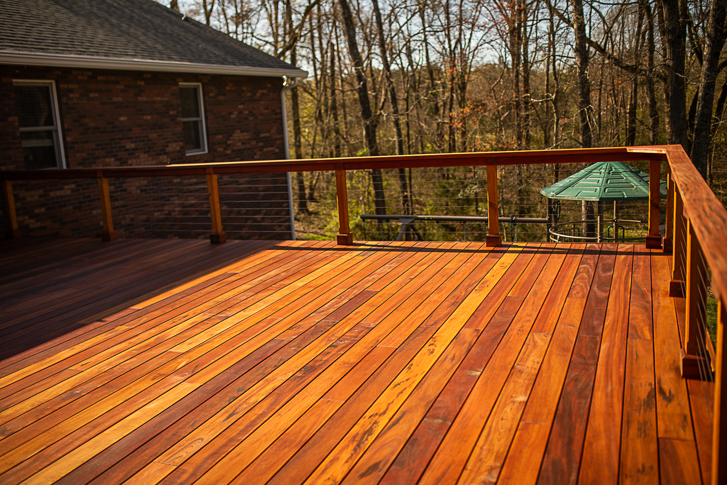 Tigerwood Deck in Albemarle, NC