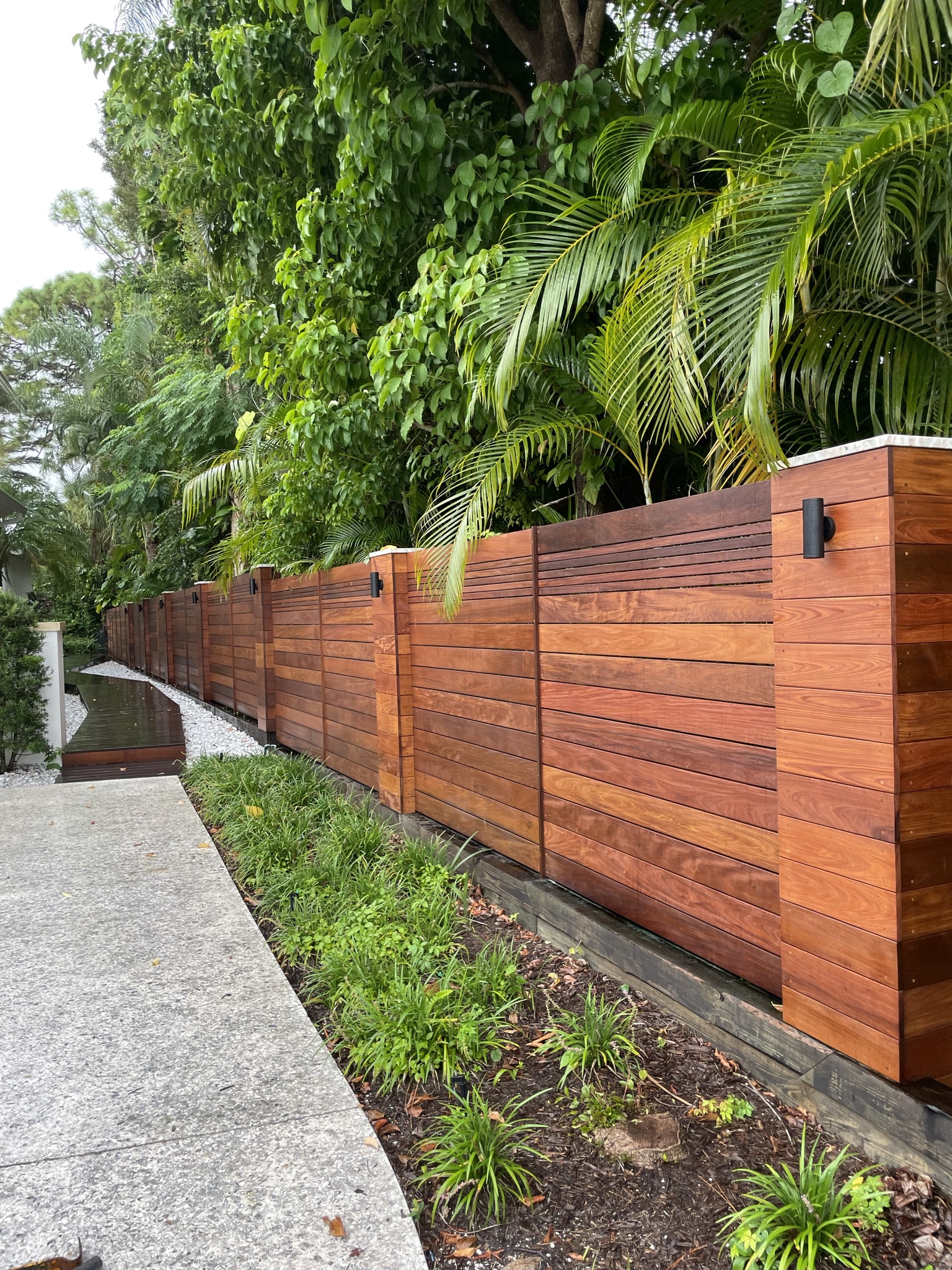 Ipe Privacy Fence in Bradenton, FL