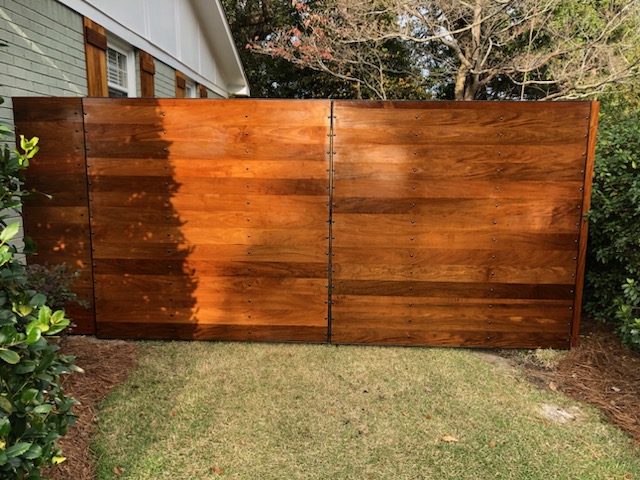 Ipe Gate in Summerton, SC