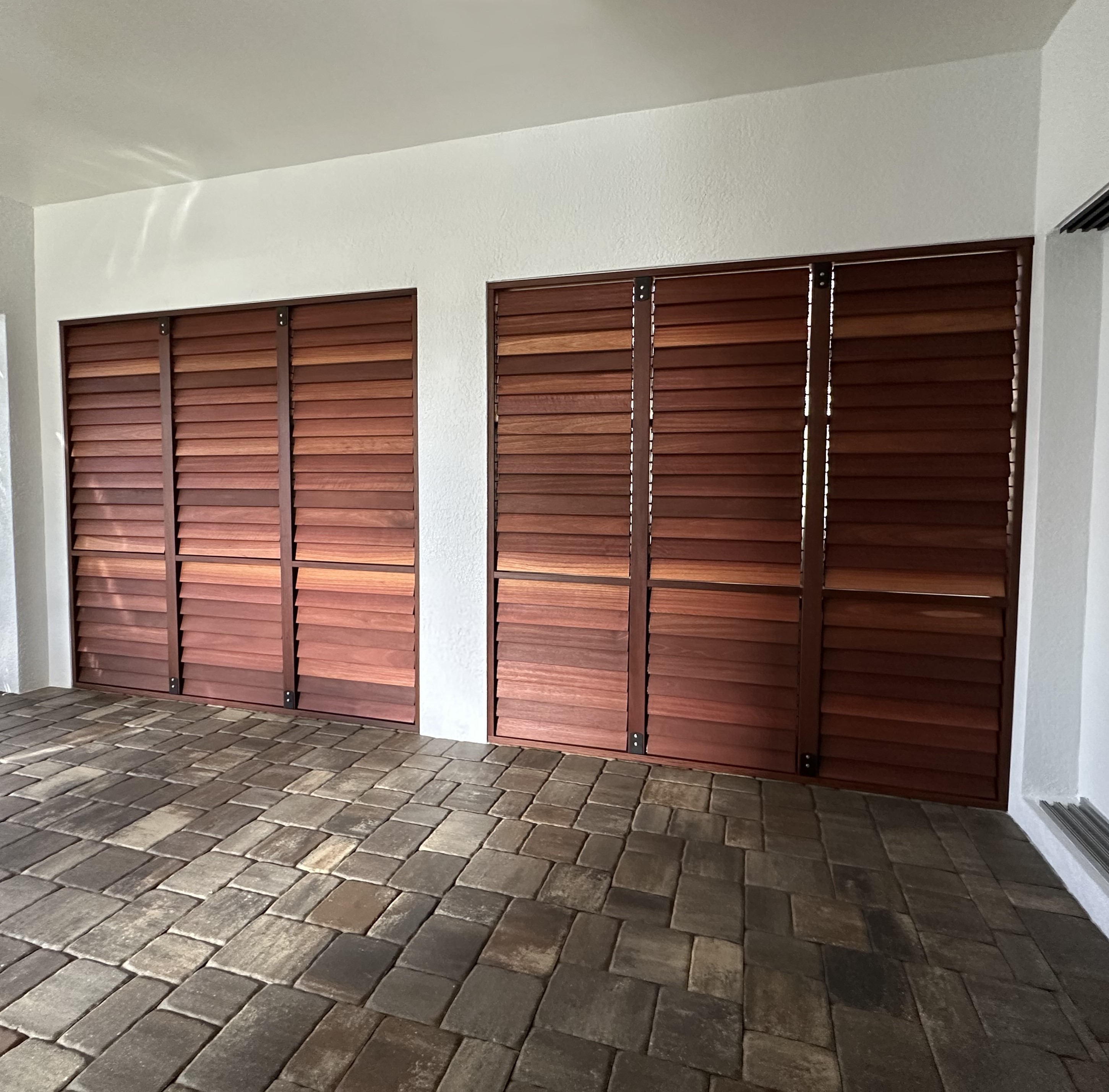 Ipe and Red Balau Outdoor Project in Venice, FL