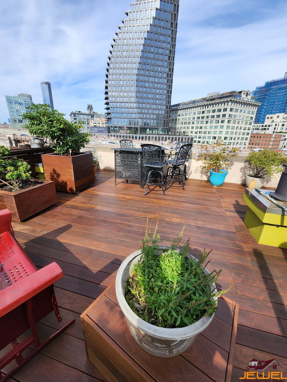 Ipe Rooftop Deck in Brooklyn, NY