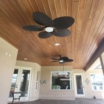 Synergy Wood Red Grandis™ Auburn Ceiling