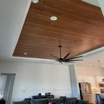 Synergy Wood Red Grandis™ Auburn Ceiling