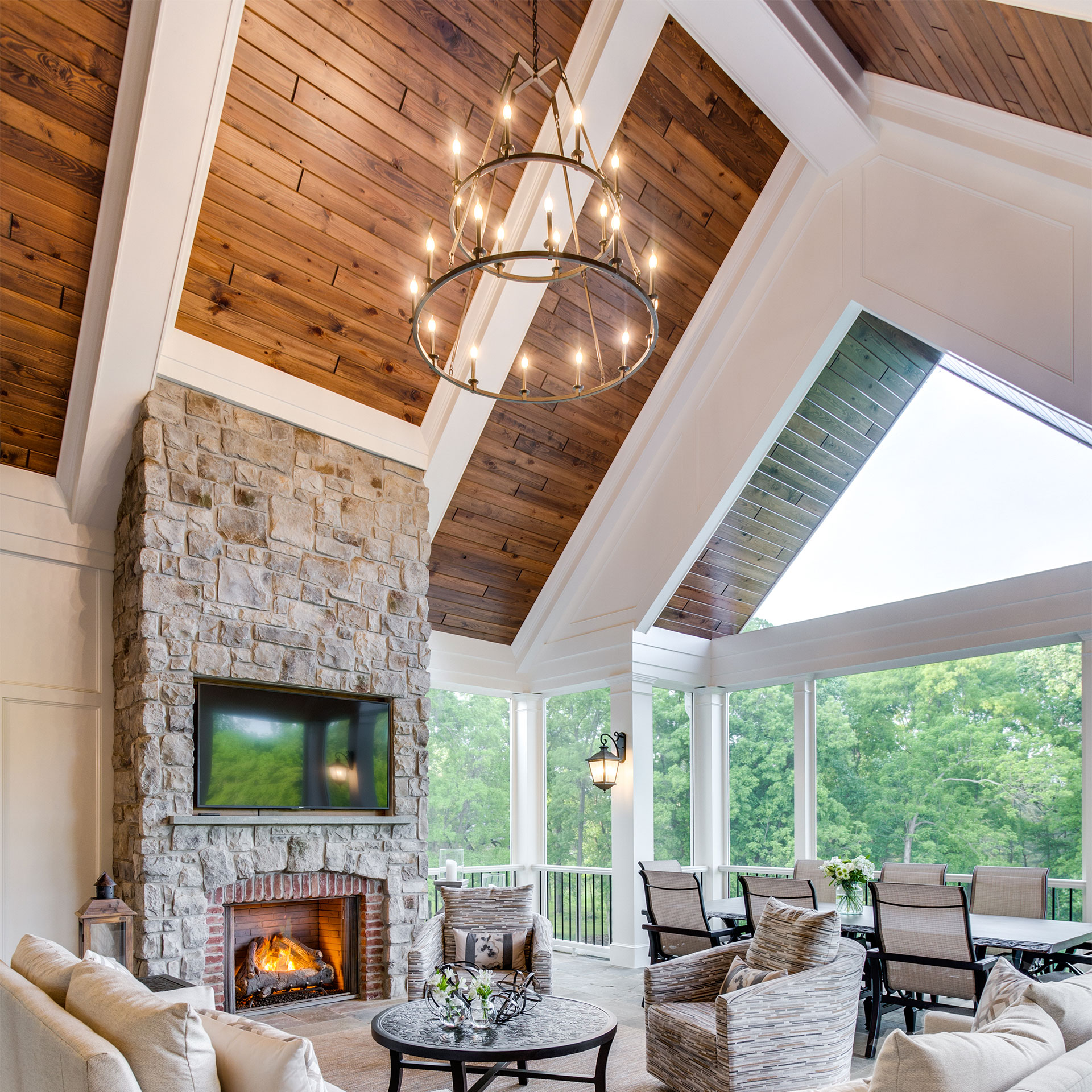 Synergy Wood Pine Colonial Ceiling