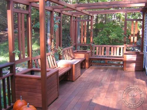 You can buy E4E S4S Ipe decking to create the most unique deck in your neighborhood!