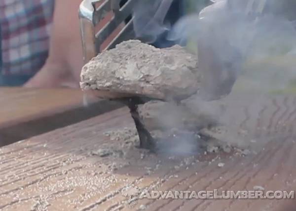 Check out DeckBusters™ to see what hot charcoal can do to your decking!