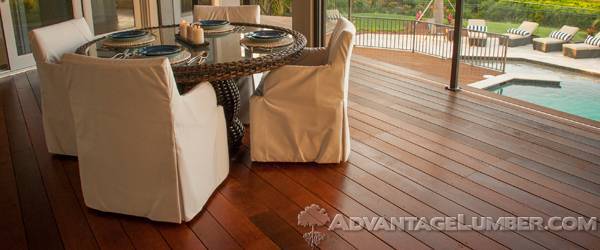 The beauty of Ipe Decking is matched only my its long term durability.